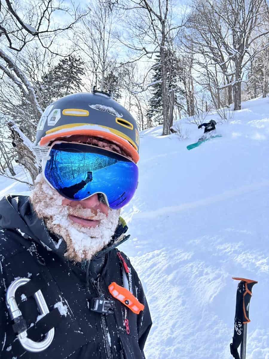 shimogoryo base Andy Knowles Daisetsu mountain